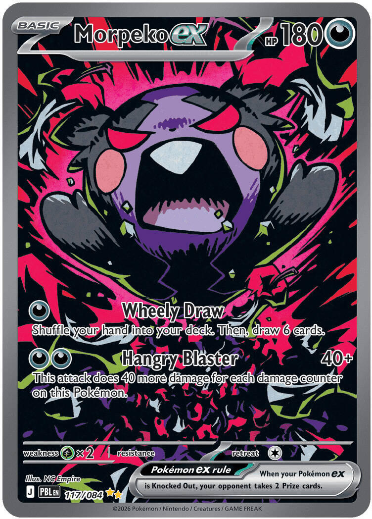 Morpeko ex (117/084) [Mega Evolution: Pitch Black] | Exor Games Summserside