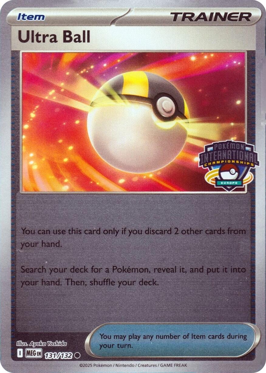 Ultra Ball (131/132) (European International Championship) [League & Championship Cards] | Exor Games Summserside