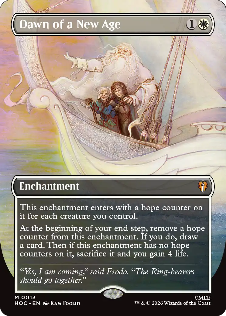Dawn of a New Age (Borderless) [The Hobbit: Eternal-Legal] | Exor Games Summserside