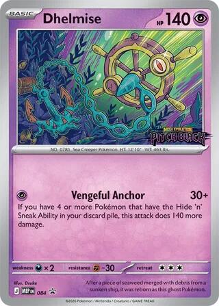 Dhelmise (084) [Mega Evolution Promo] | Exor Games Summserside