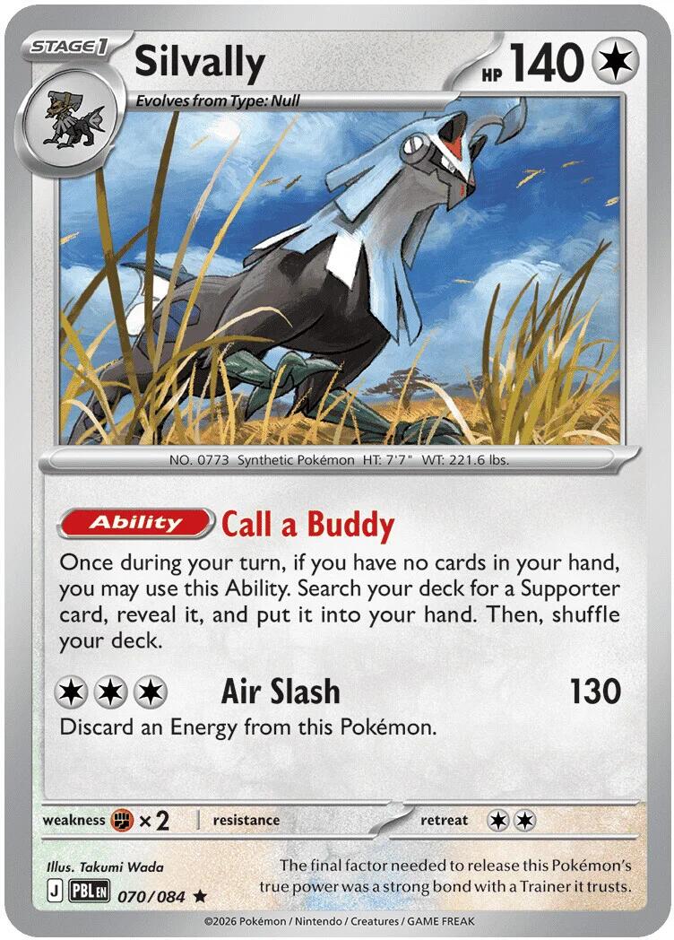 Silvally (070/084) (Deck Exclusive) [Mega Evolution: Pitch Black] | Exor Games Summserside