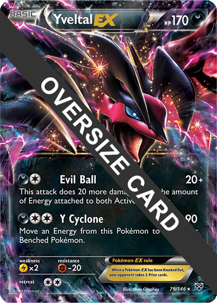 Yveltal EX (79/146) (Jumbo Card) [XY: Base Set] | Exor Games Summserside