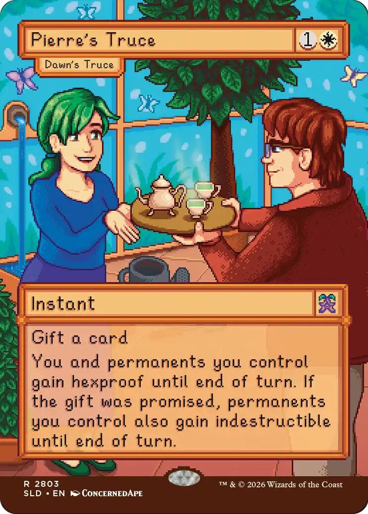 Pierre's Truce - Dawn's Truce [Secret Lair Drop Series] | Exor Games Summserside