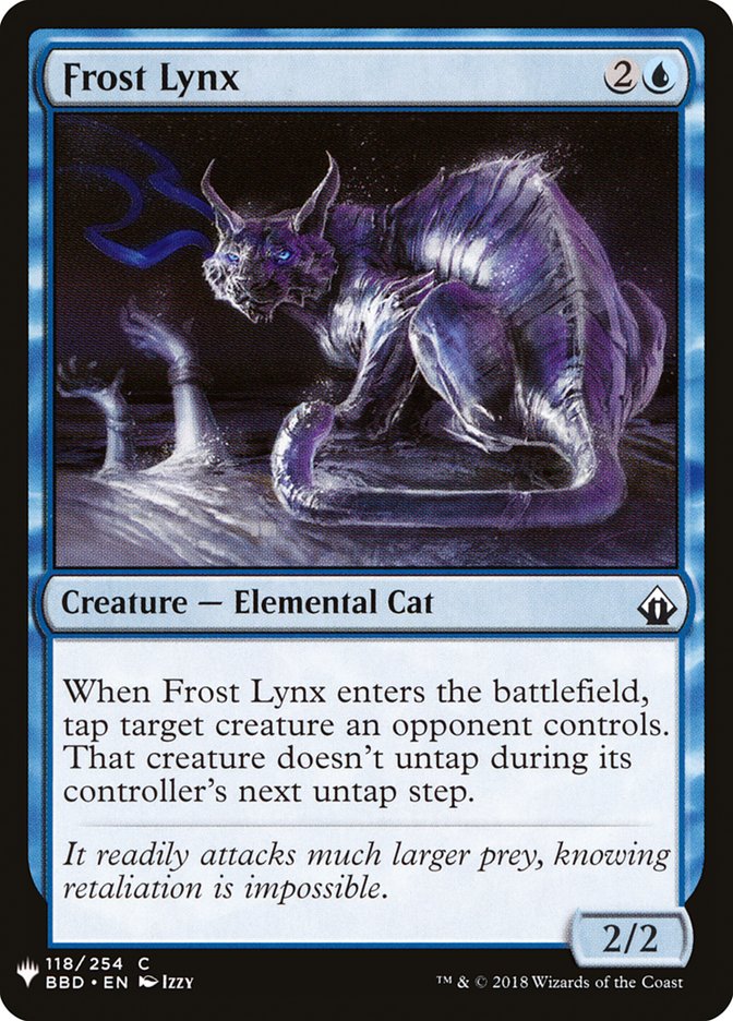 Frost Lynx [Mystery Booster] | Exor Games Summserside