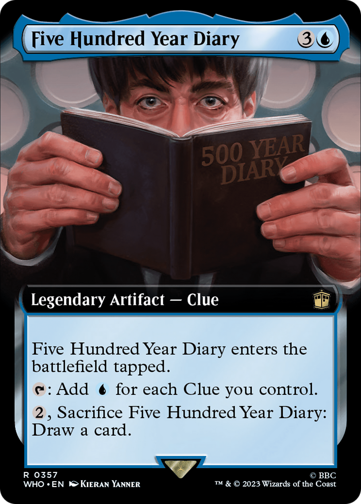 Five Hundred Year Diary (Extended Art) [Doctor Who] | Exor Games Summserside