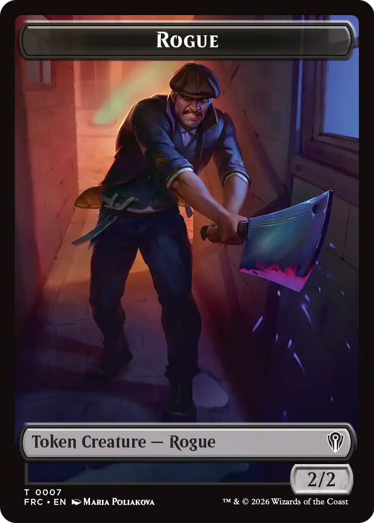Insect // Rogue Double-Sided Token [Reality Fracture Commander Tokens] | Exor Games Summserside