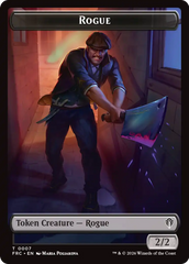 Insect // Rogue Double-Sided Token [Reality Fracture Commander Tokens] | Exor Games Summserside