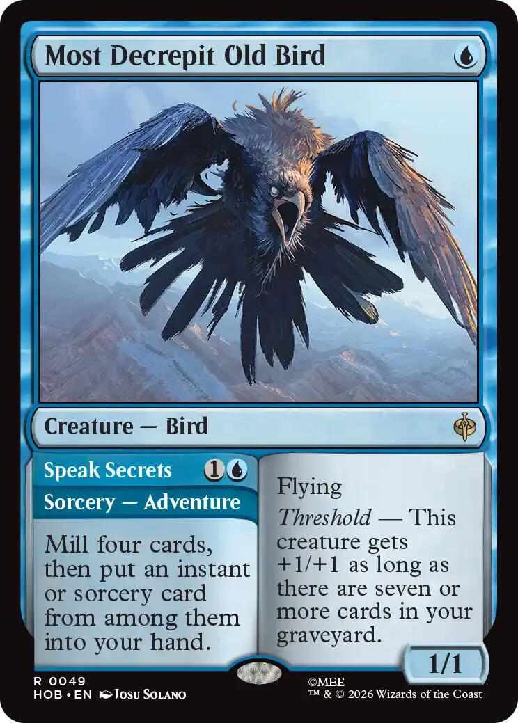 Most Decrepit Old Bird [The Hobbit] | Exor Games Summserside
