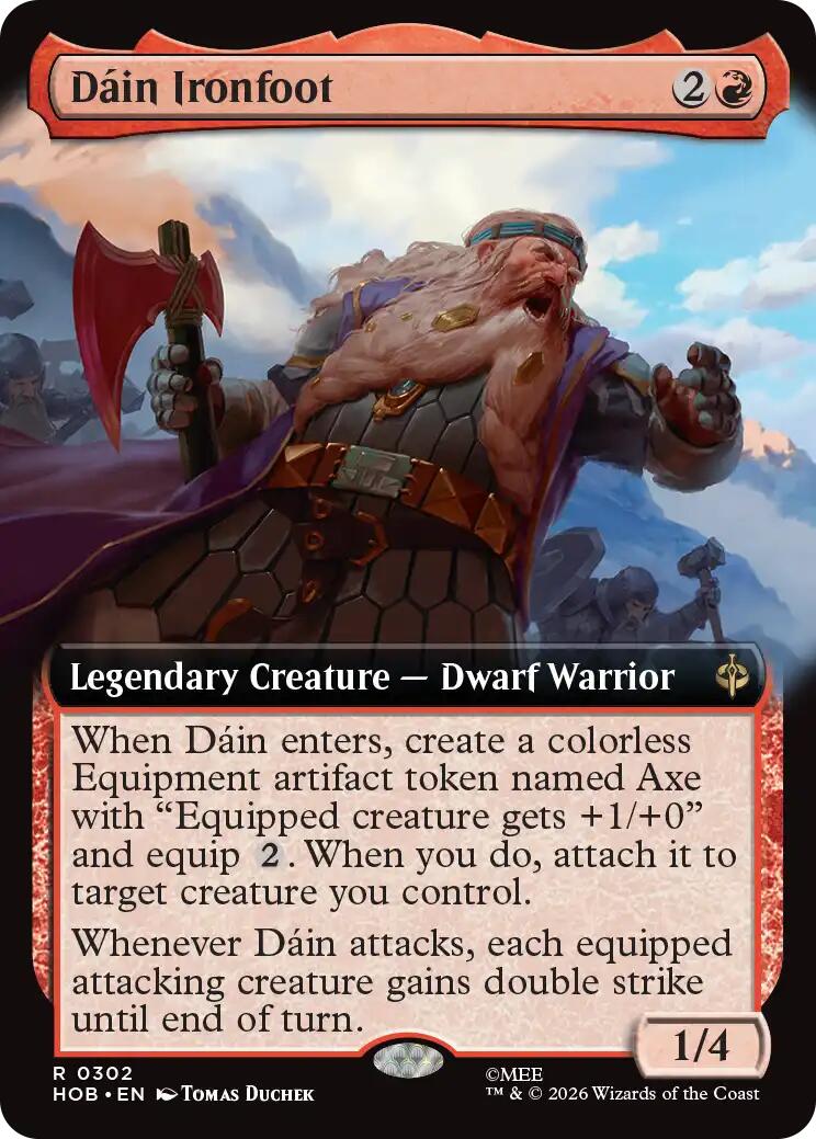 Dain Ironfoot (Extended Art) [The Hobbit] | Exor Games Summserside