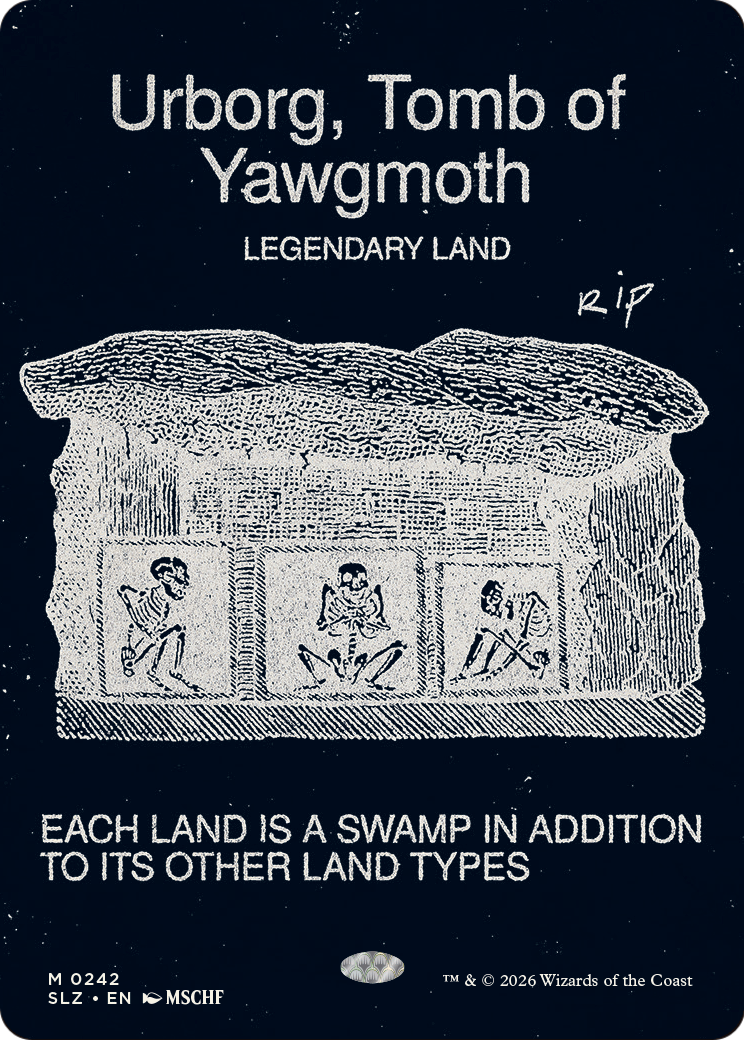 Urborg, Tomb of Yawgmoth (0242) [Secret Lair x MSCHF: The Zeta Set] | Exor Games Summserside