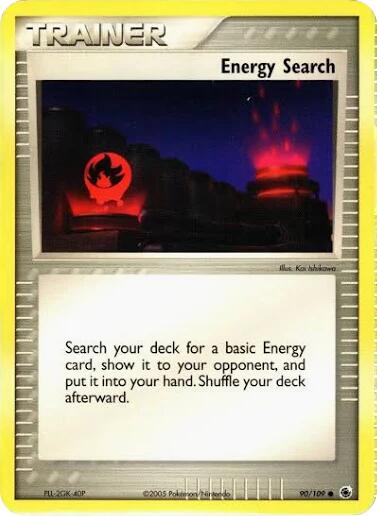 Energy Search (90) (Deck Exclusive) [EX: Ruby & Sapphire] | Exor Games Summserside