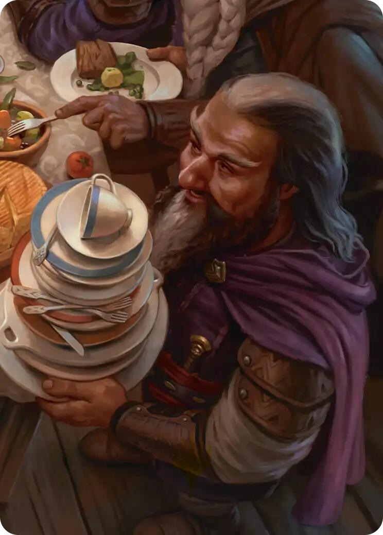 Ori, Plate Stacker Art Card (6/12) [The Hobbit Art Series] | Exor Games Summserside