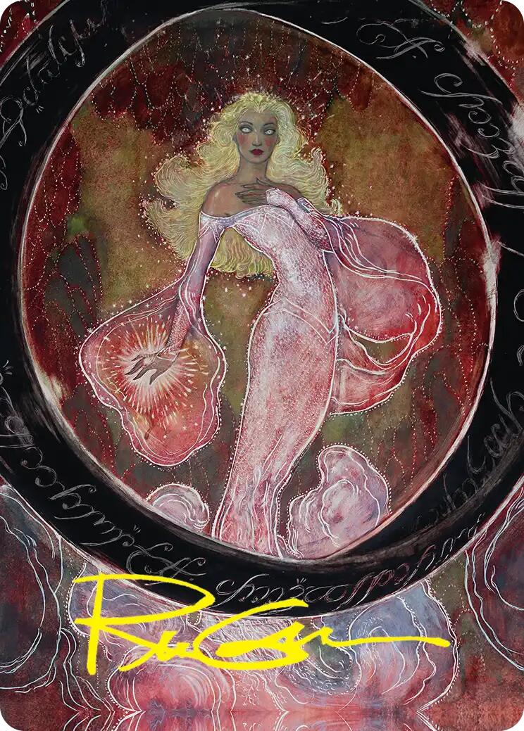 Galadriel's Dismissal Art Card (Gold-Stamped Signature) [The Hobbit Art Series] | Exor Games Summserside