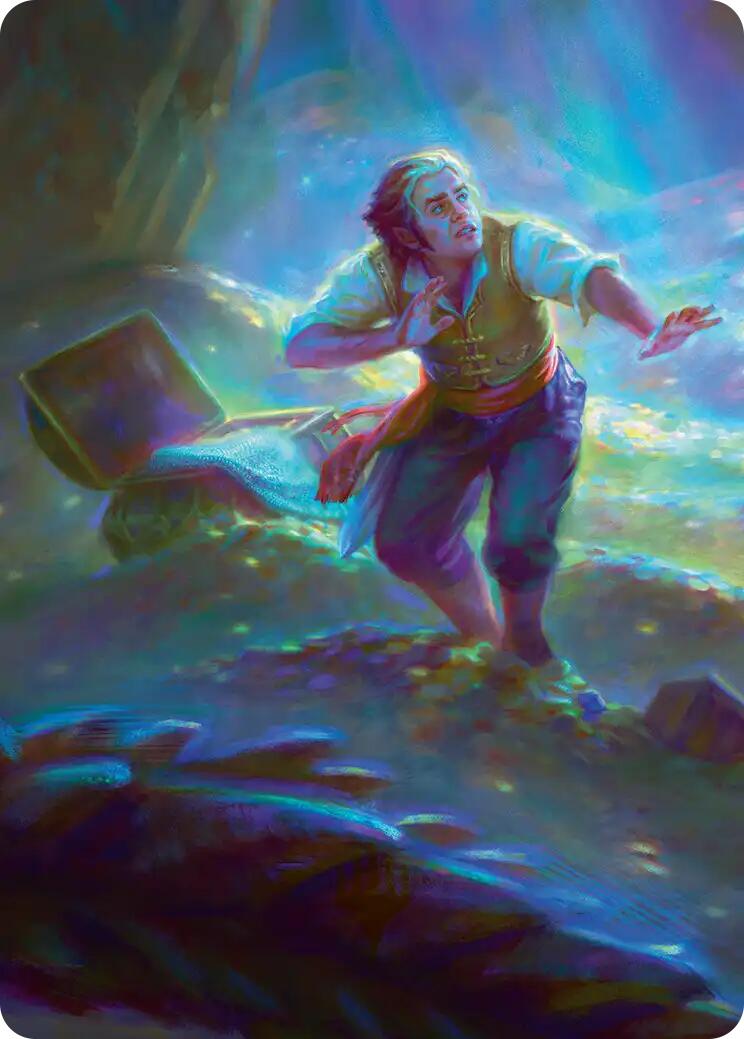 Bilbo's Burglaring Art Card (10/12) [The Hobbit Art Series] | Exor Games Summserside