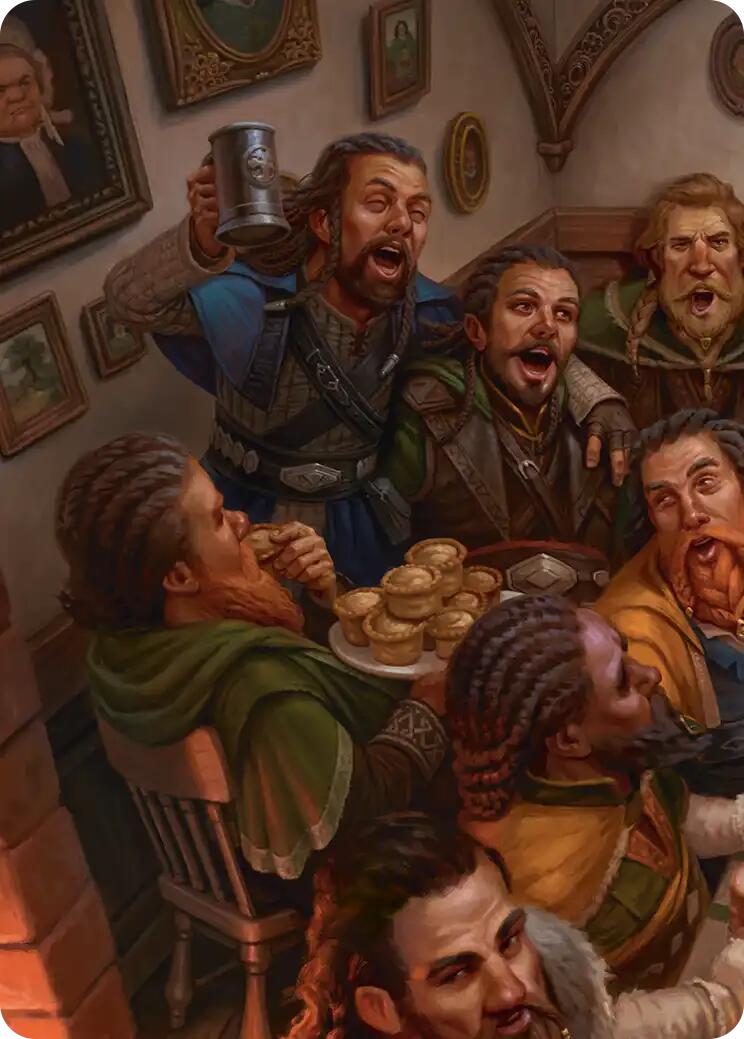 Fili and Kili, Joyous Art Card (1/12) [The Hobbit Art Series] | Exor Games Summserside