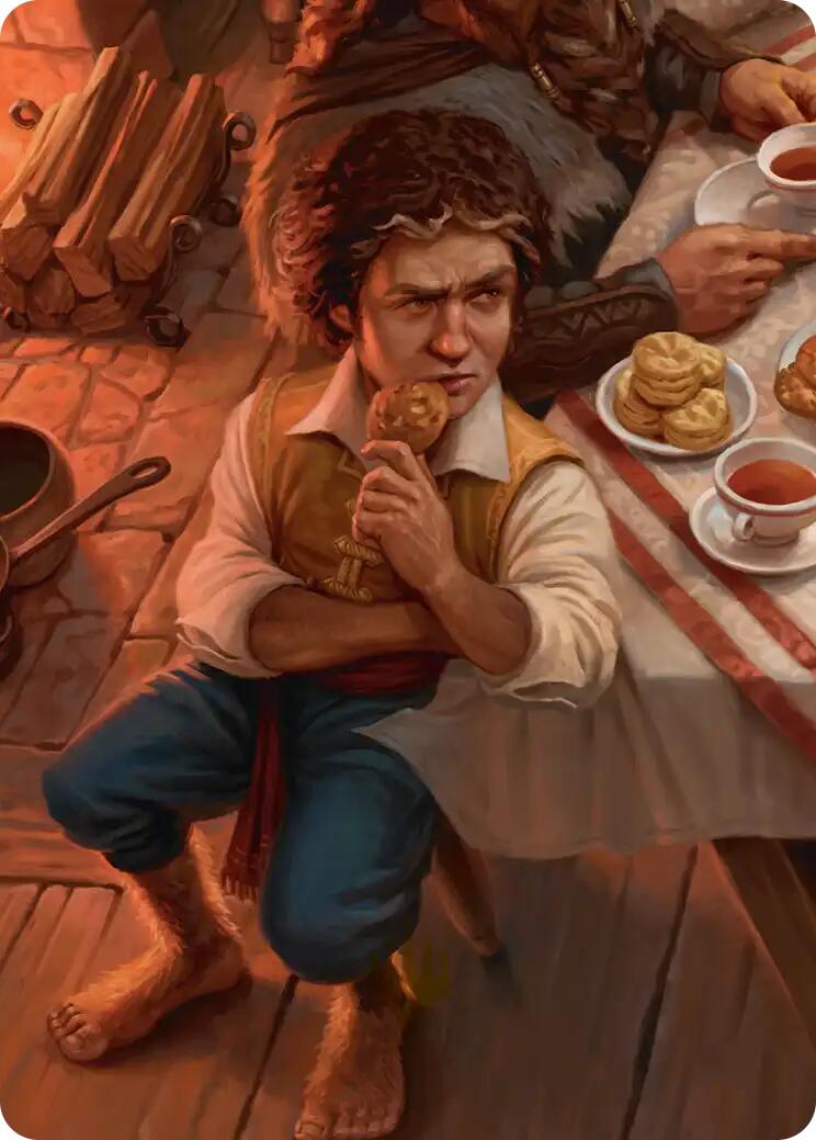 Bilbo, Fellow Conspirator Art Card (4/12) [The Hobbit Art Series] | Exor Games Summserside