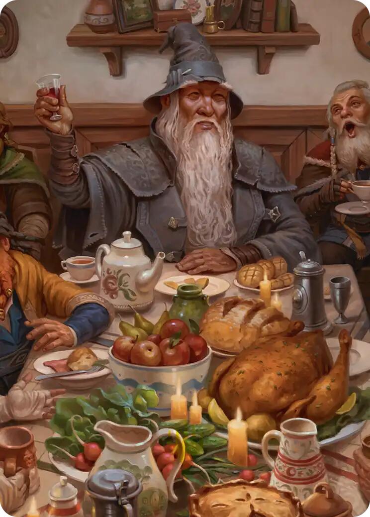 Gandalf, Party Guest Art Card (2/12) [The Hobbit Art Series] | Exor Games Summserside