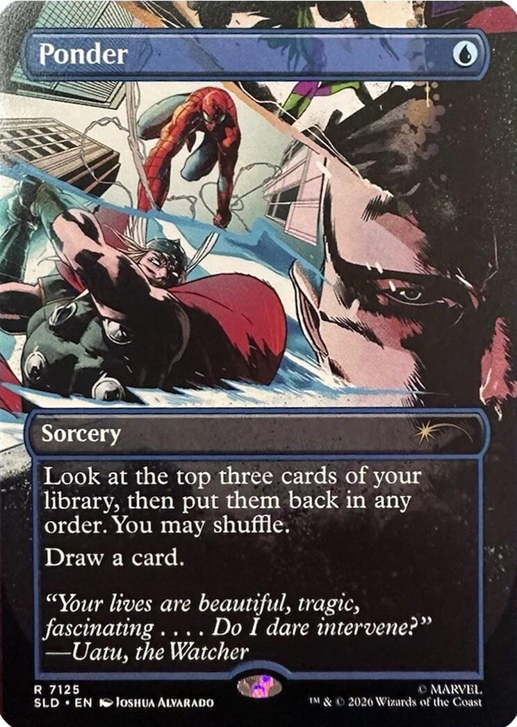 Ponder (7125) [Secret Lair Drop Series] | Exor Games Summserside