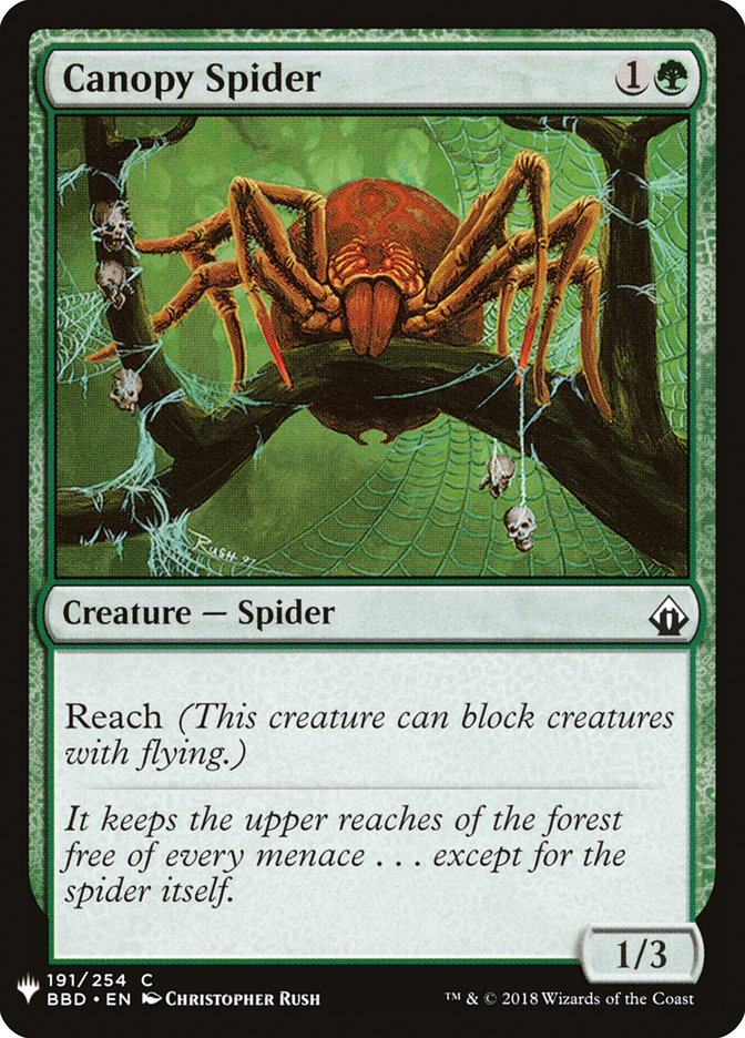 Canopy Spider [Mystery Booster] | Exor Games Summserside