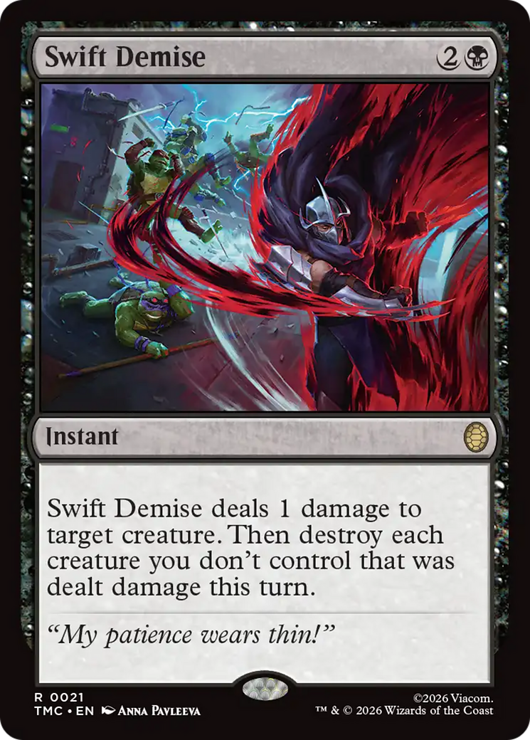 Swift Demise [Teenage Mutant Ninja Turtles Commander] | Exor Games Summserside
