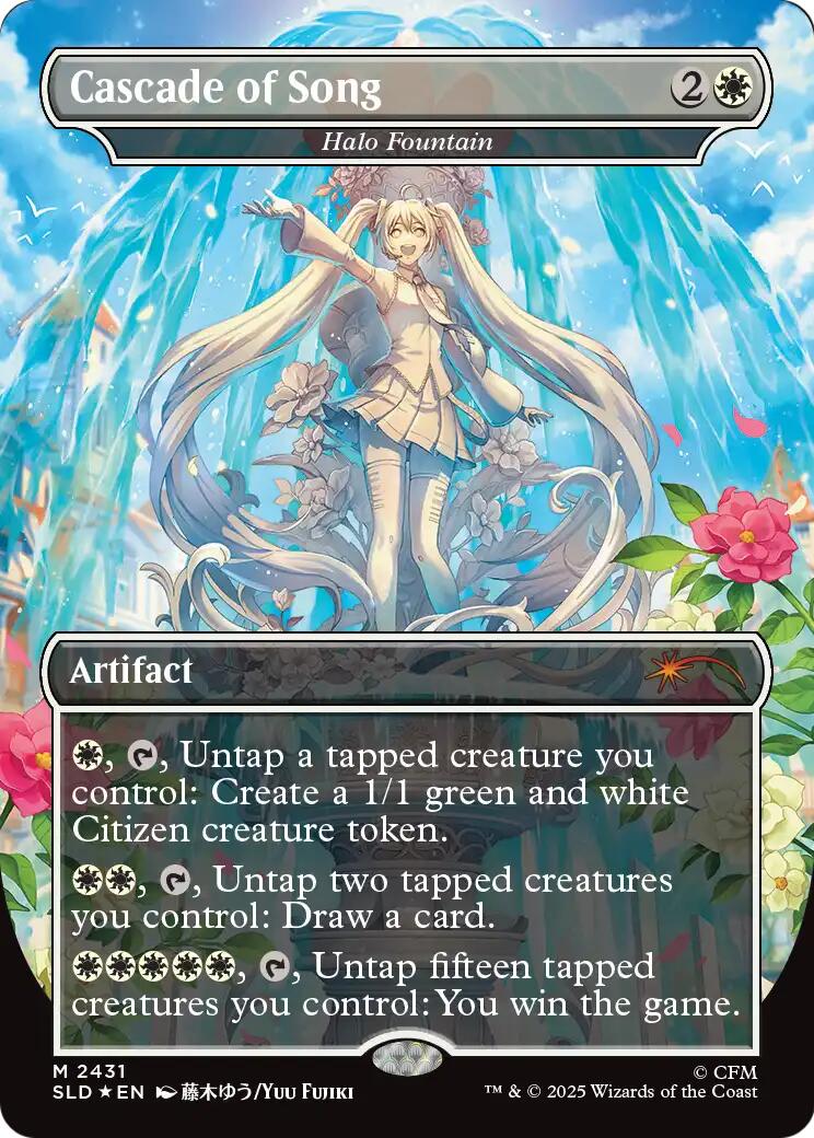 Cascade of Song - Halo Fountain [Secret Lair Drop Series] | Exor Games Summserside