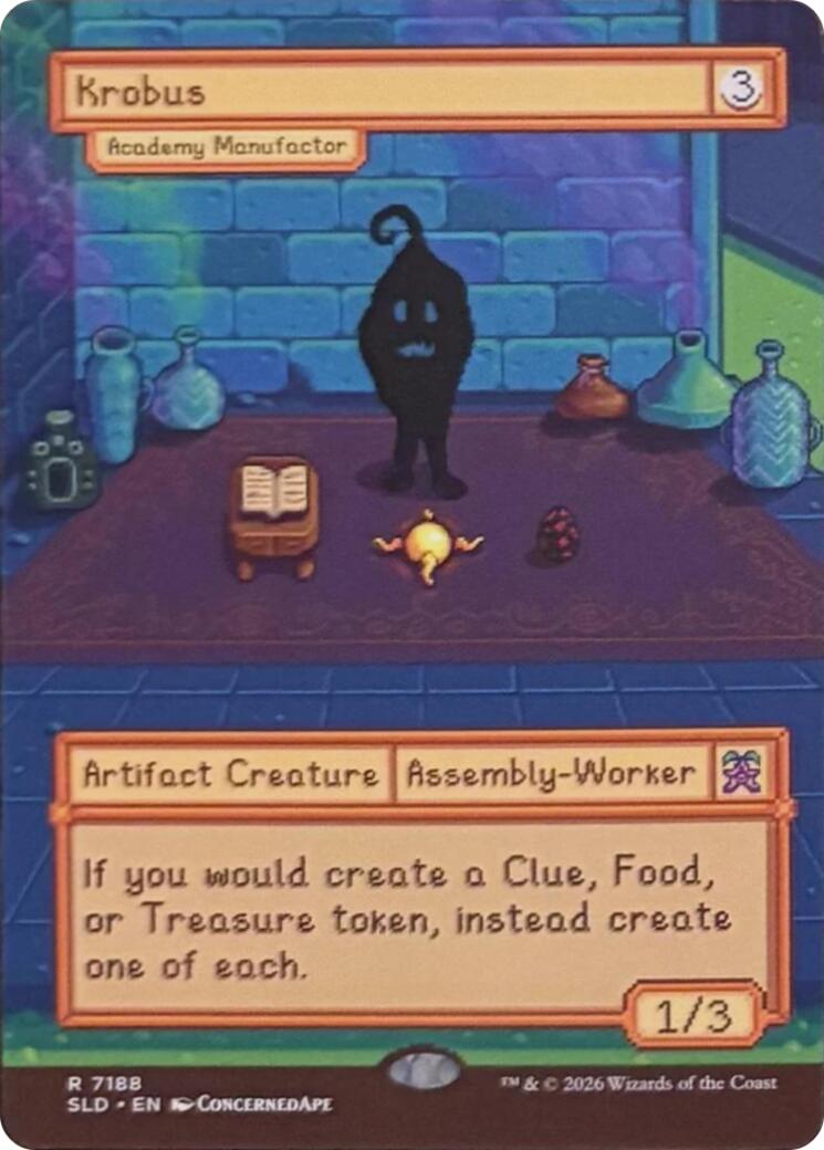 Krobus - Academy Manufactor [Secret Lair Drop Series] | Exor Games Summserside
