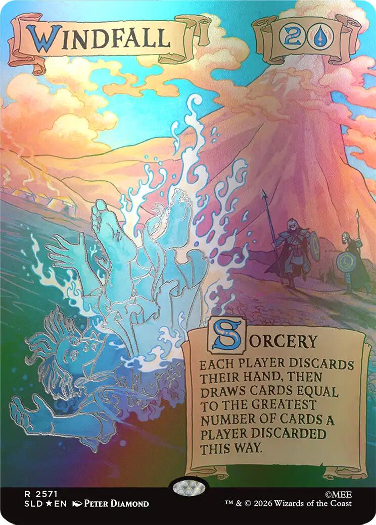 Windfall (2571) (Out Of Sight Foil) [Secret Lair Drop Series] | Exor Games Summserside