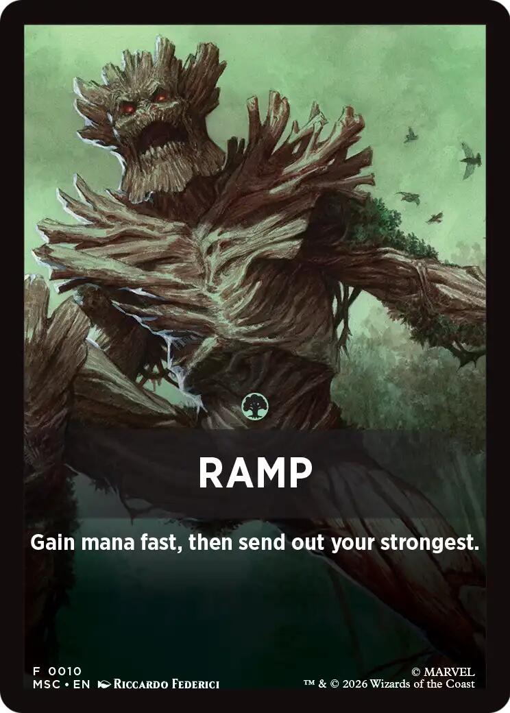 Ramp Theme Card [Marvel Super Heroes Commander] | Exor Games Summserside