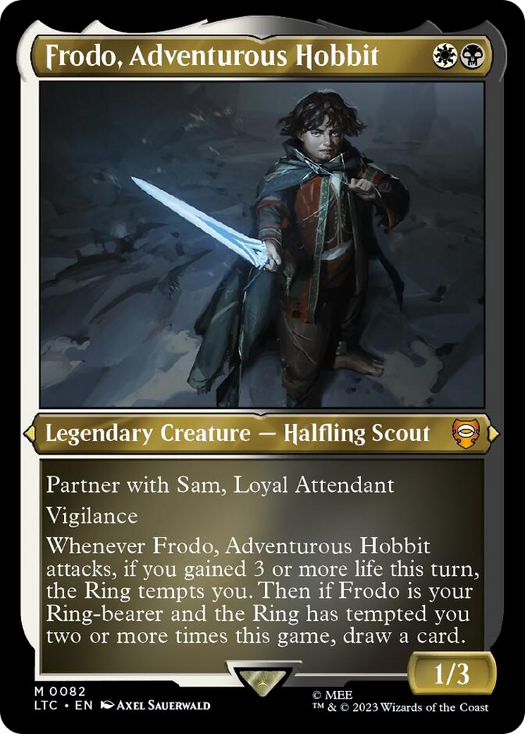 Frodo, Adventurous Hobbit (Display Commander) [The Lord of the Rings: Tales of Middle-Earth Commander] | Exor Games Summserside