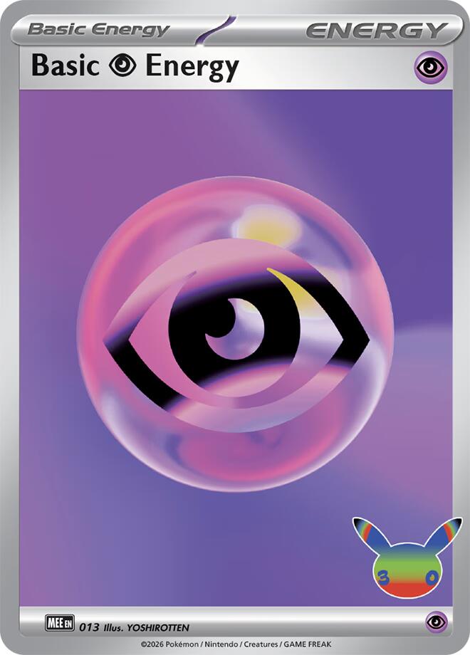 Basic Psychic Energy (013) (30th Celebration) [Mega Evolution Energies] | Exor Games Summserside