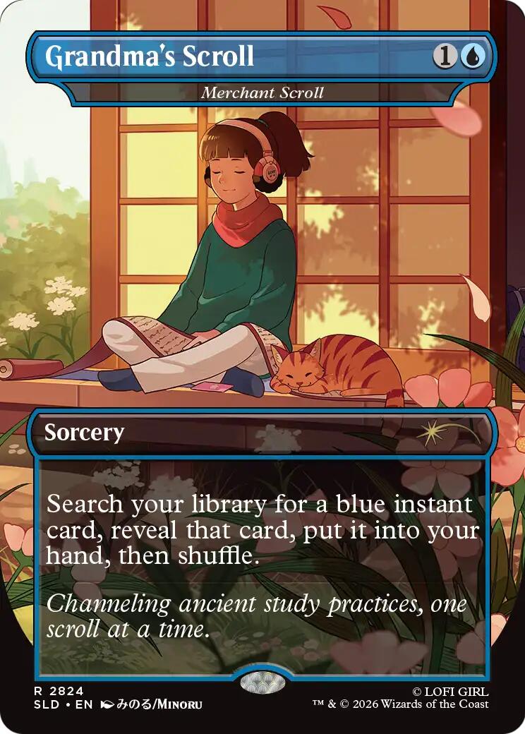 Grandma's Scroll - Merchant Scroll [Secret Lair Drop Series] | Exor Games Summserside