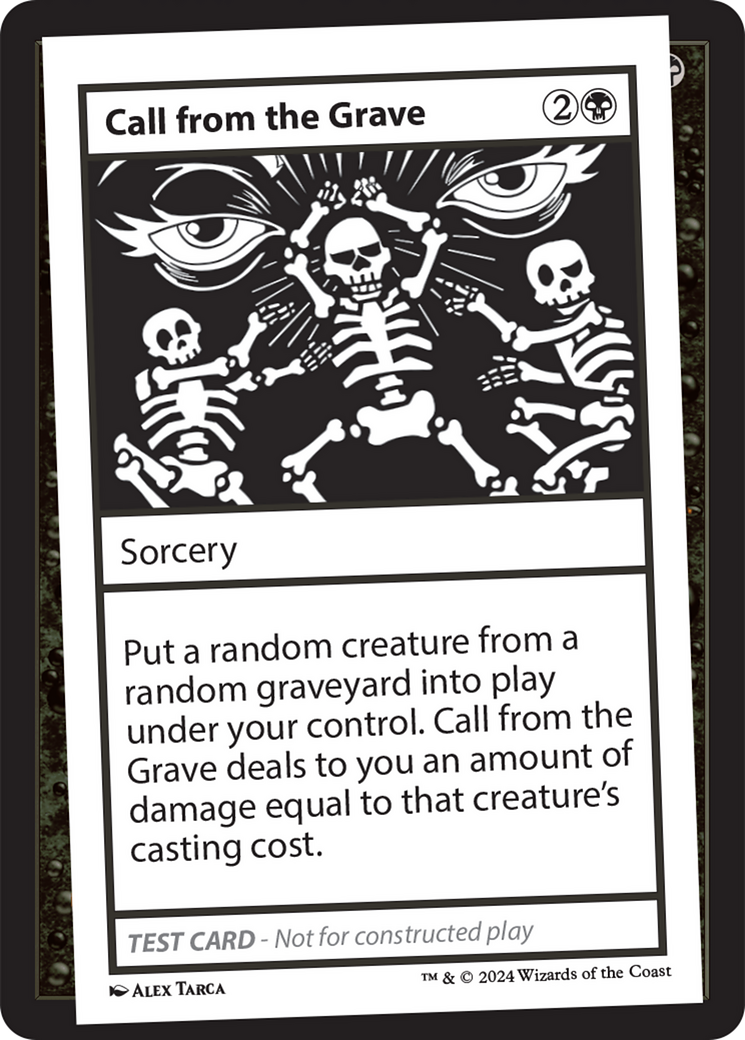 Call from the Grave [Mystery Booster 2 Playtest Cards] | Exor Games Summserside