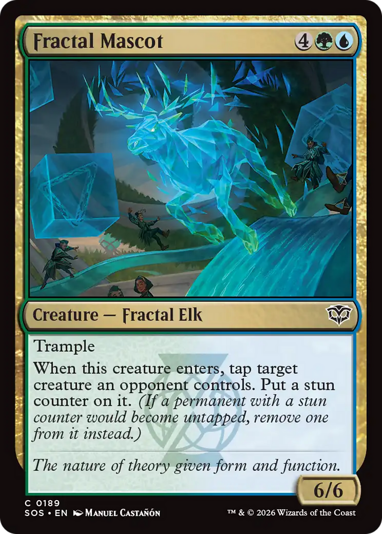 Fractal Mascot [Secrets of Strixhaven] | Exor Games Summserside