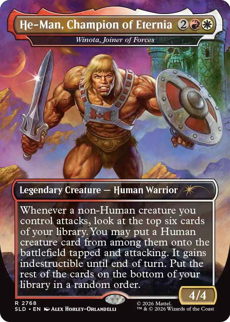 He-Man, Champion of Eternia - Winota, Joiner of Forces [Secret Lair Drop Series] | Exor Games Summserside
