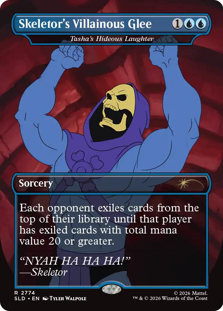Skeletor's Villainous Glee - Tasha's Hideous Laughter [Secret Lair Drop Series] | Exor Games Summserside