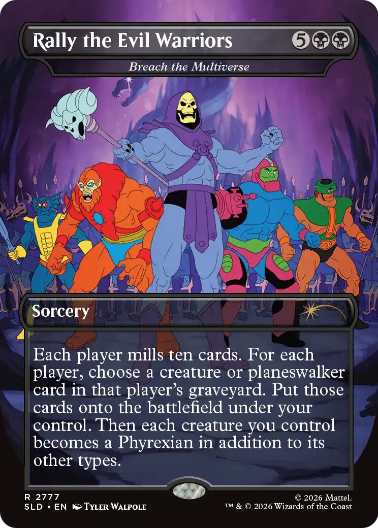 Rally the Evil Warriors - Breach the Multiverse [Secret Lair Drop Series] | Exor Games Summserside