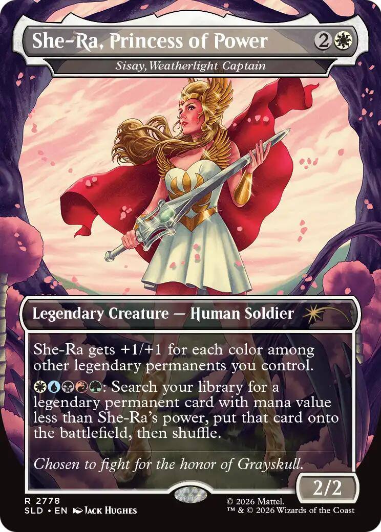 She-Ra, Princess of Power - Sisay, Weatherlight Captain [Secret Lair Drop Series] | Exor Games Summserside