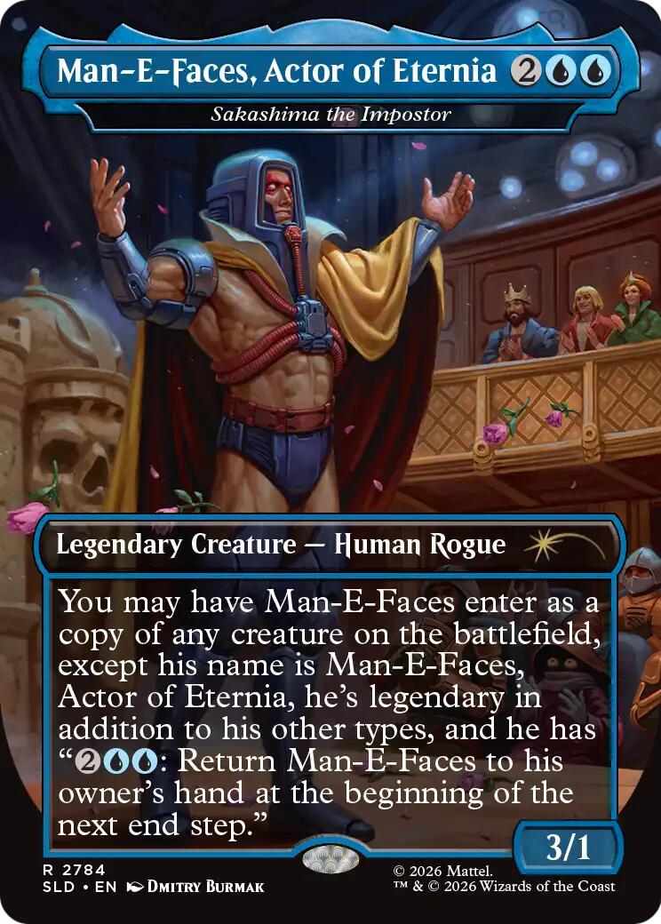 Man-E-Faces, Actor of Eternia - Sakashima the Impostor [Secret Lair Drop Series] | Exor Games Summserside