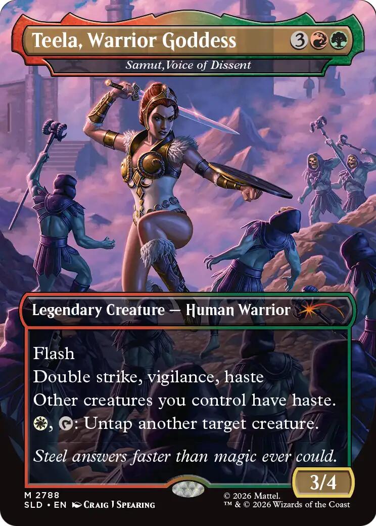 Teela, Warrior Goddess - Samut, Voice of Dissent [Secret Lair Drop Series] | Exor Games Summserside