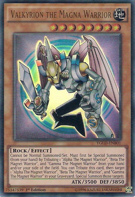 Valkyrion the Magna Warrior [YGLD-ENB01] Ultra Rare | Exor Games Summserside