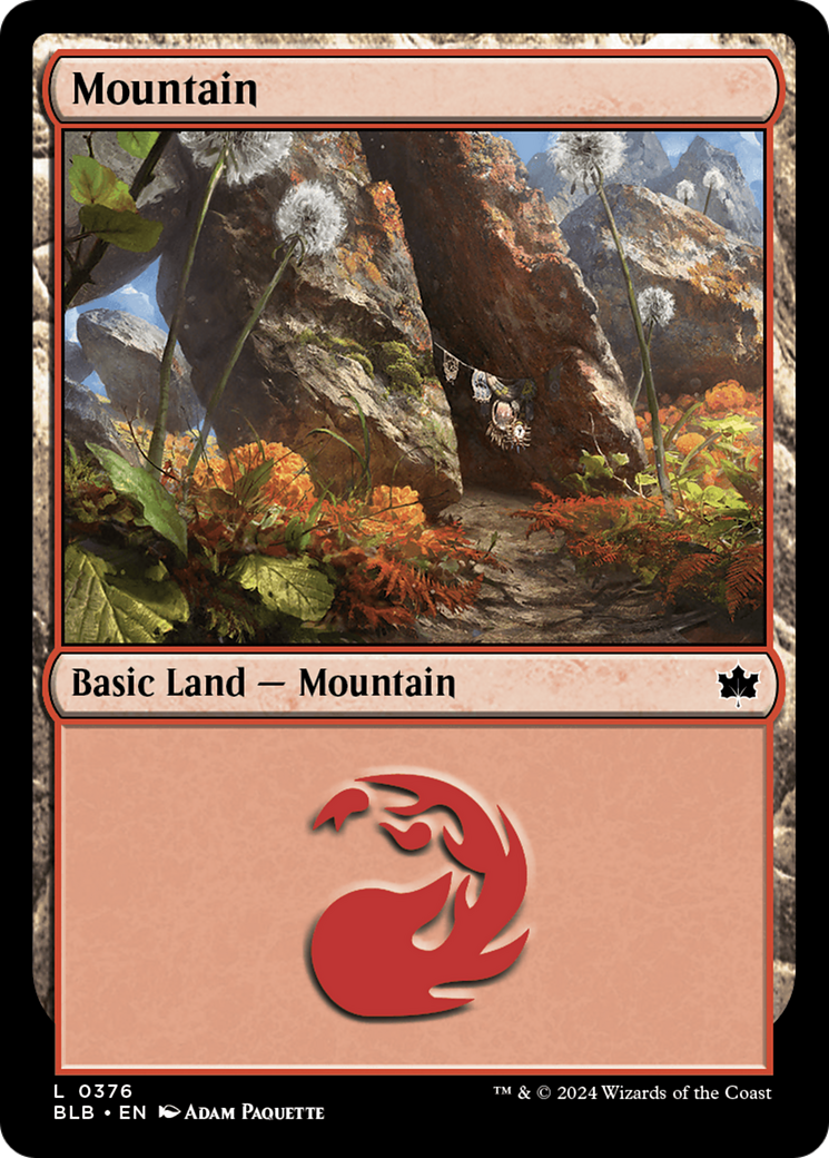 Mountain (0376) [Bloomburrow] | Exor Games Summserside