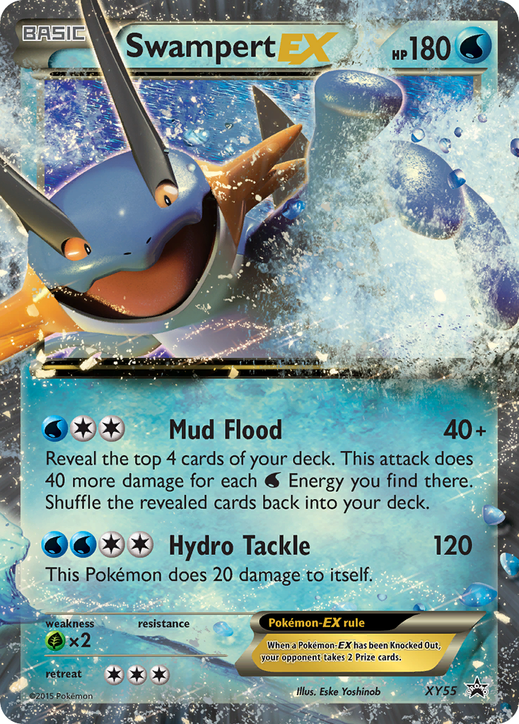 Swampert EX (XY55) [XY: Black Star Promos] | Exor Games Summserside