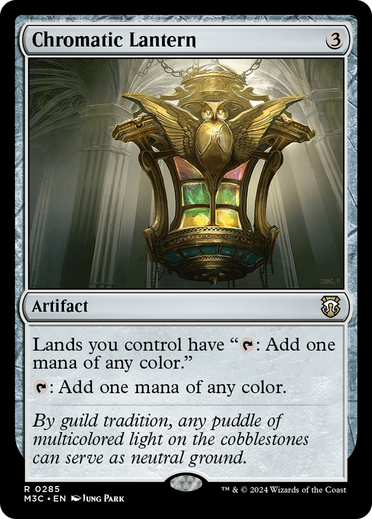 Chromatic Lantern (Ripple Foil) [Modern Horizons 3 Commander] | Exor Games Summserside