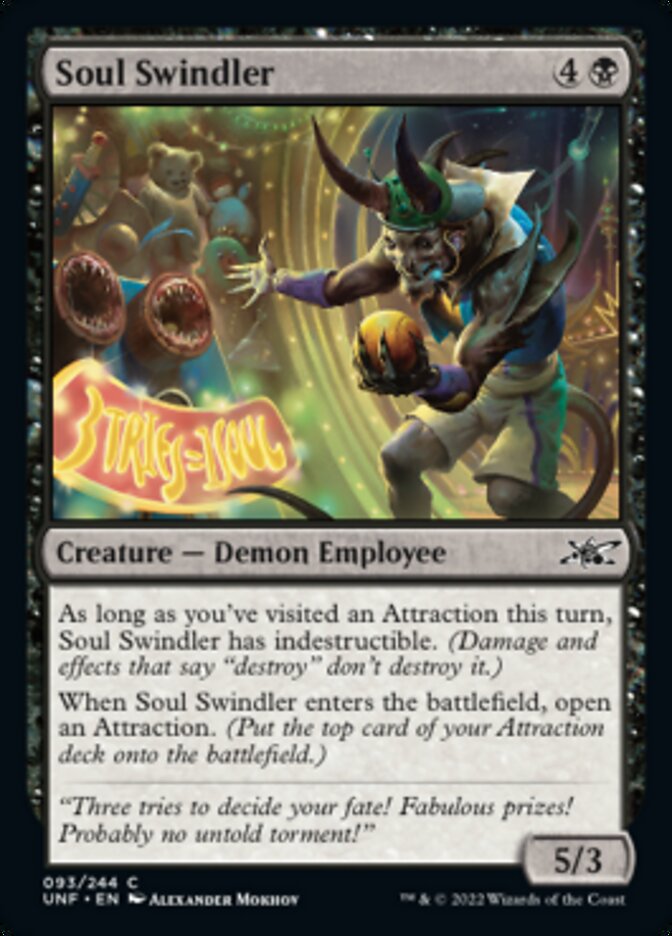 Soul Swindler [Unfinity] | Exor Games Summserside