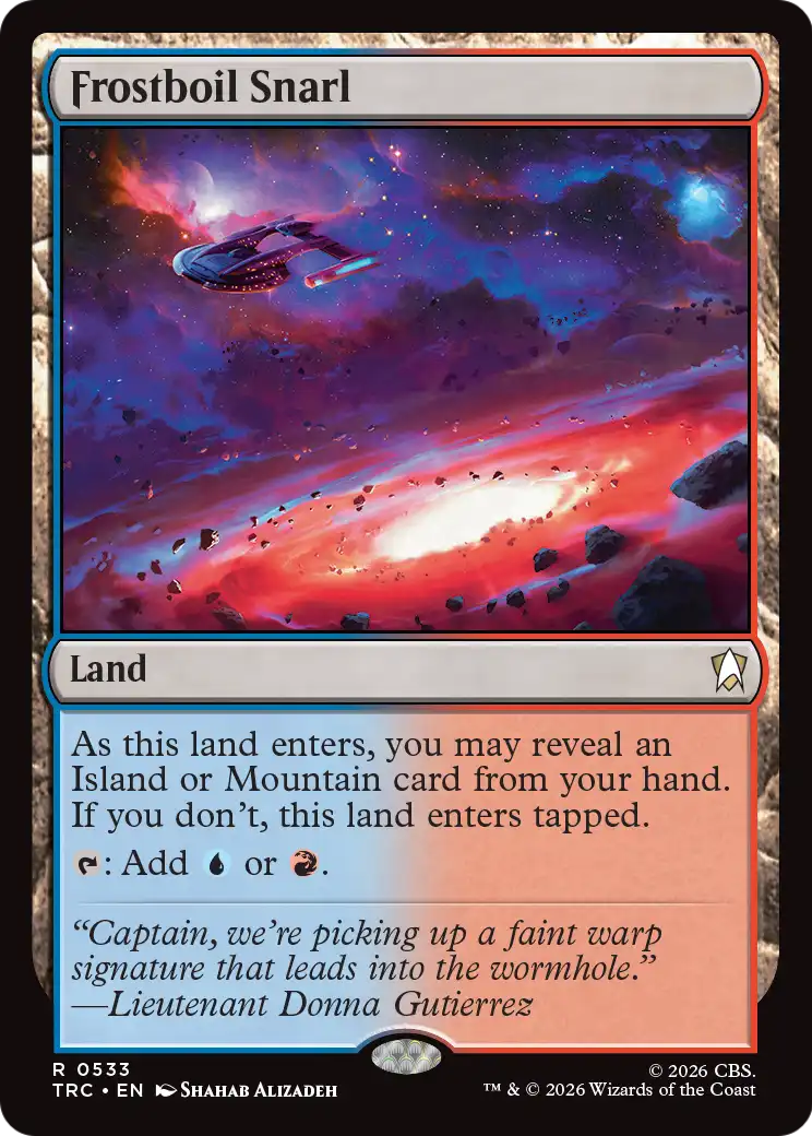 Frostboil Snarl (Surge Foil) [Star Trek Commander] | Exor Games Summserside