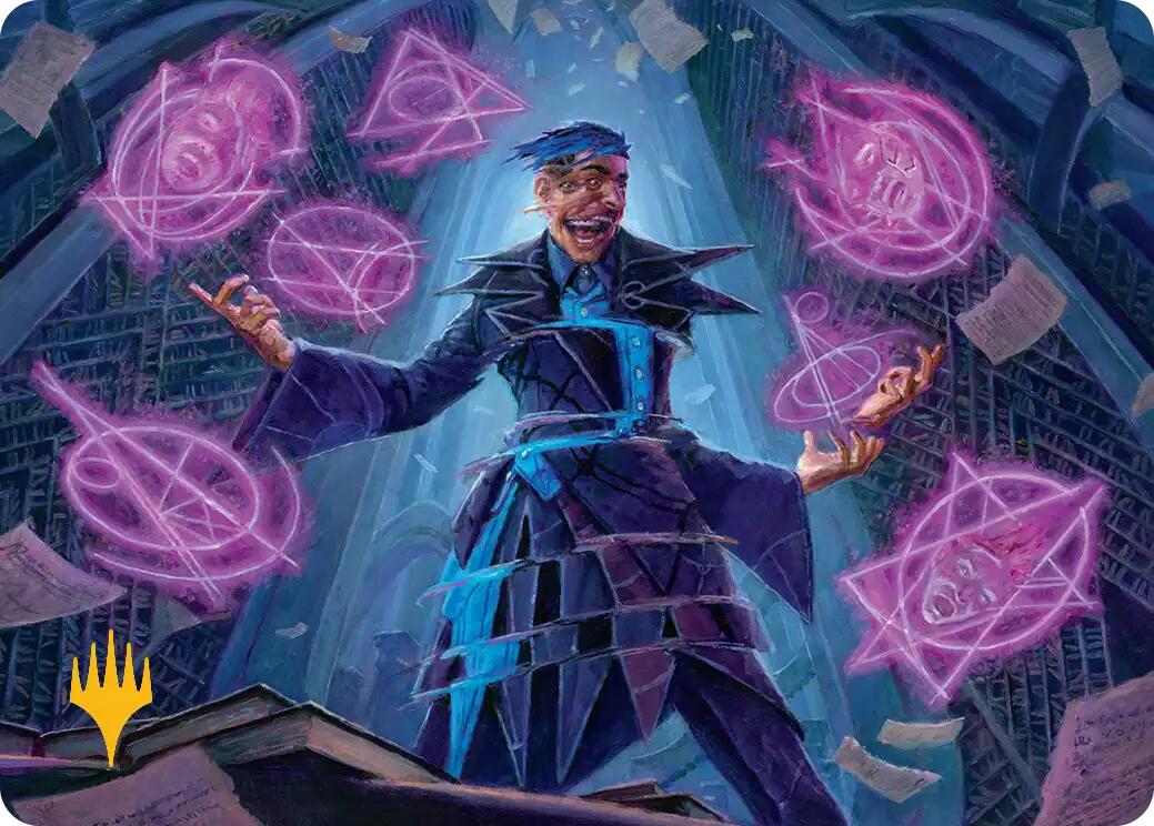 Dark Matter Manipulator Art Card (Gold-Stamped) [Reality Fracture Art Series] | Exor Games Summserside
