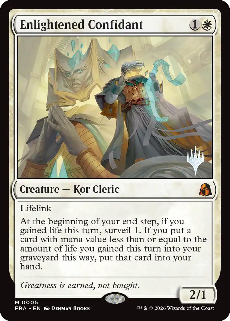 Enlightened Confidant [Reality Fracture Promos] | Exor Games Summserside