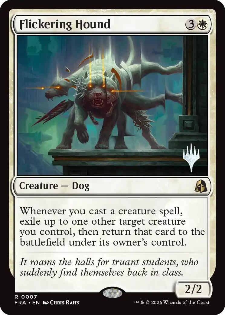 Flickering Hound [Reality Fracture Promos] | Exor Games Summserside