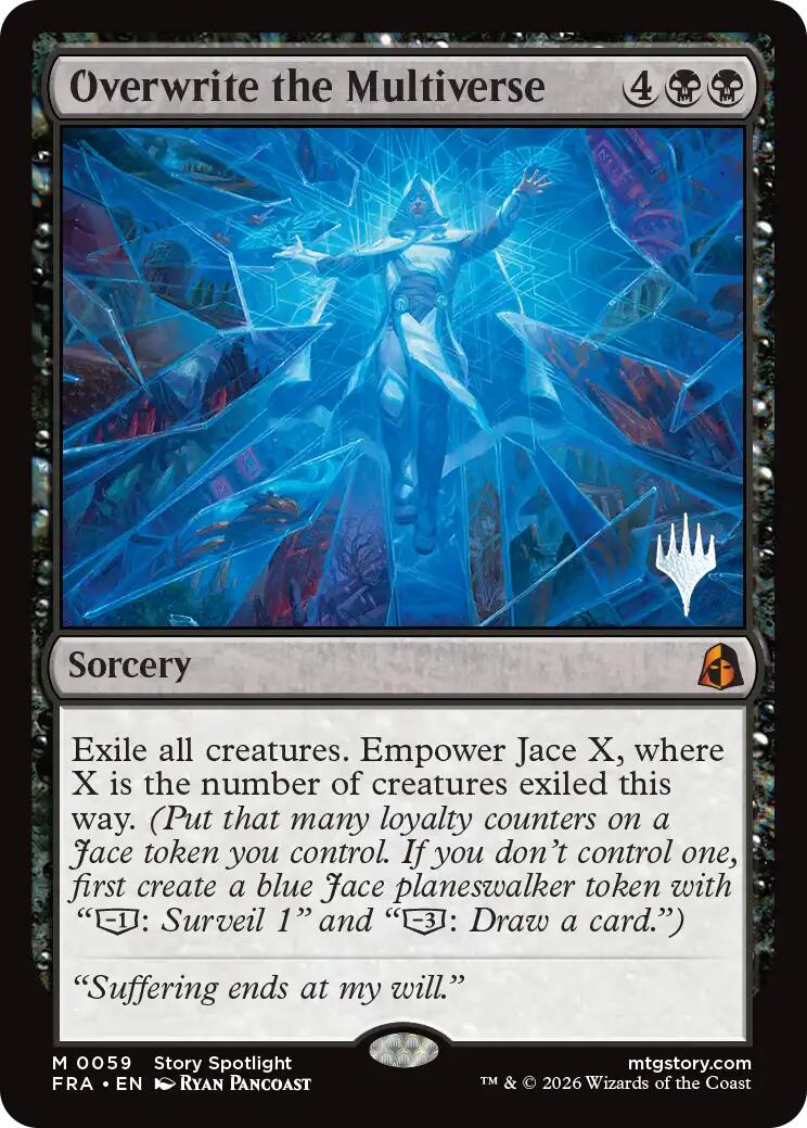 Overwrite the Multiverse [Reality Fracture Promos] | Exor Games Summserside