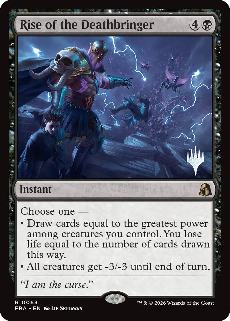 Rise of the Deathbringer [Reality Fracture Promos] | Exor Games Summserside